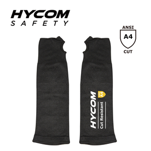 HYCOM Manchon de couverture de bras résistant aux coupures de niveau 4 avec fente pour le pouce pour la sécurité au travail